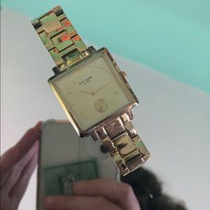 Gold Kate Spade Watch